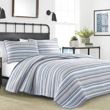 Nautica Ridgeport Stripe Cotton Quilt Set & Reviews | Wayfair